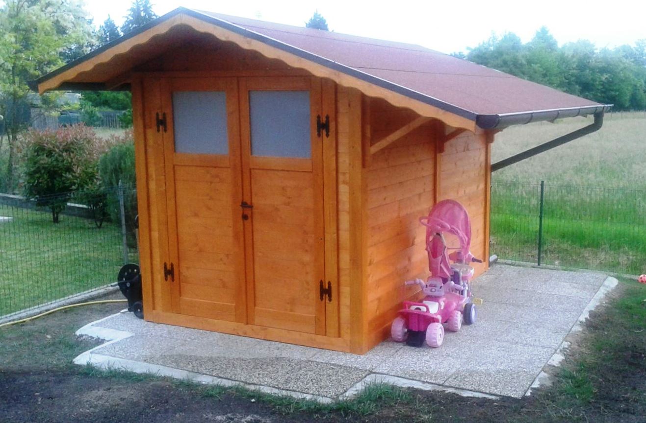 Casette da giardino in legno su misura edil legno
