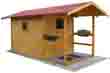 Casetta 2x3 con veranda da 1,5