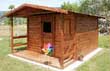 Casetta 3x3 con veranda