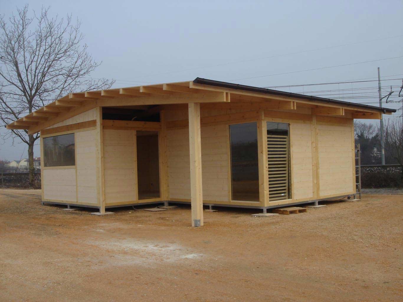 Case prefabbricate Case in legno kit di montaggio