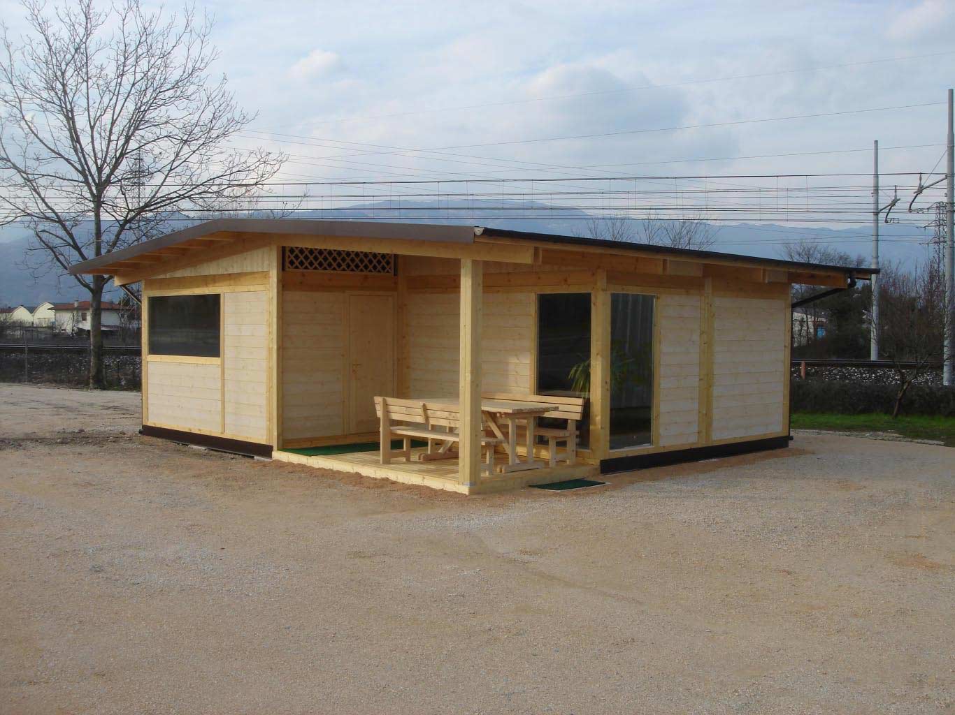 Case prefabbricate Case in legno kit di montaggio