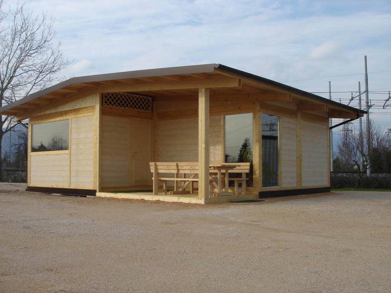 Case prefabbricate Case in legno kit di montaggio