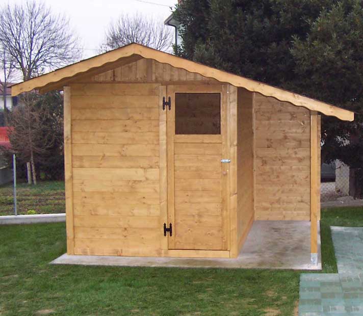 Casette da giardino in legno su misura edil legno Ripostigli da esterno