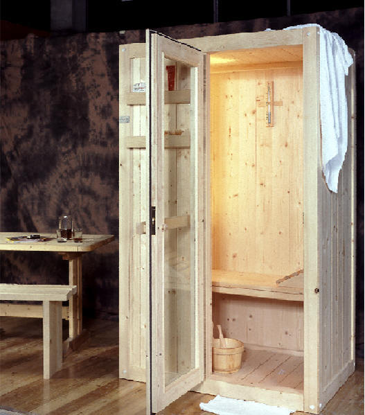 Sauna Easy 140x95 in abete finlandese