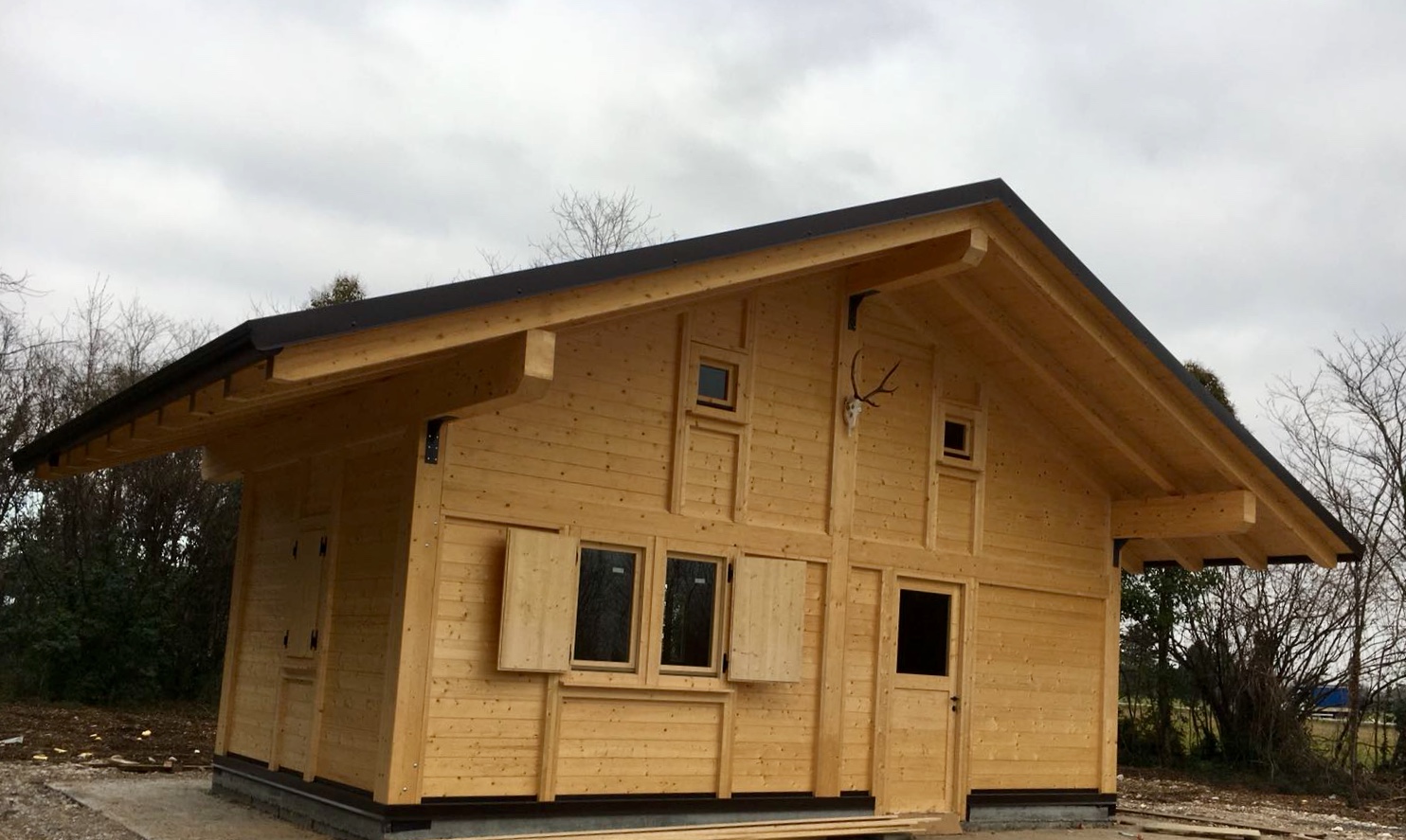 baita in legno 2018