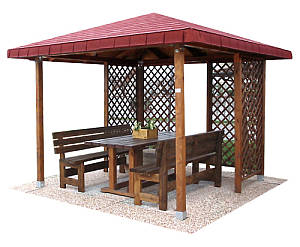 gazebo 3x3