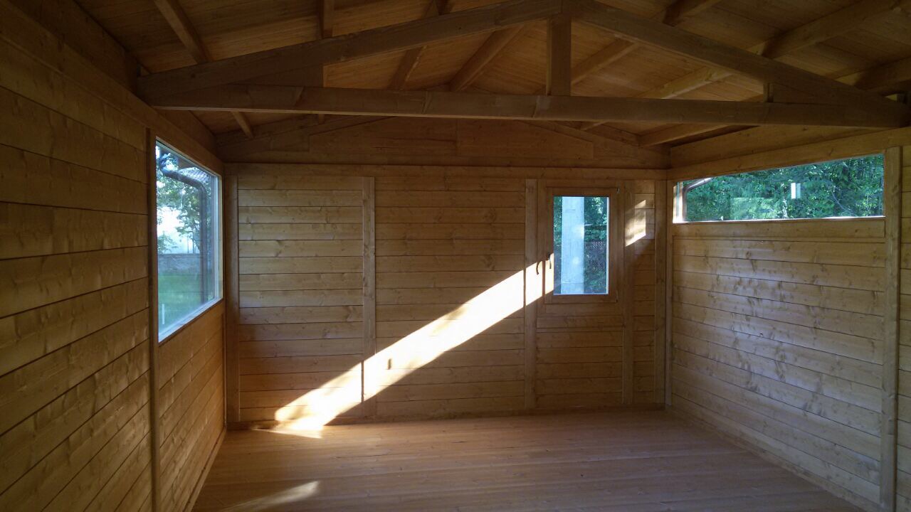 interno casa isolata uso bungalow
